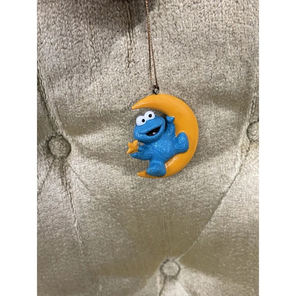 Sesame‎ Street Christmas Ornaments Big Bird Cookie Monster 1993